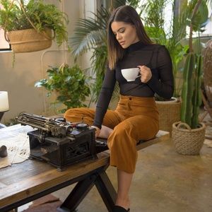 Corduroy Flare Pants